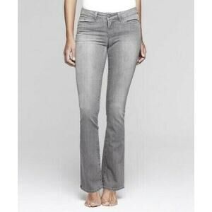 LONDON BRIDGE Boutique Womens Jeans Size 28 Stretch Grey EUC Boot Cut Flatter